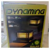 8pk Solar LED Post Lights