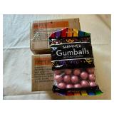 2x4ct- 8oz Bags Shimmer Gumballs-Pink