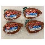 E. 4x 12oz Hillshire Farm Beef Smoked Sausage