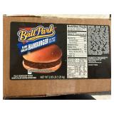 CC. 2x12 Ball Park Flame Grilled Hamburgers