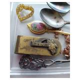 Vintage Money Clips, Spoons & Keychains