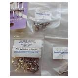 Jewelry Toggle Sets, Hook & Eye & Screw Clasps