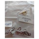 Jewelry Toggle Sets, Hook & Eye & Screw Clasps