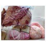 Unfinished 'Best Friends' Scarf Project w/ Instructions, Yarn & Needles