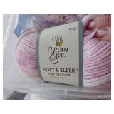 Unfinished 'Best Friends' Scarf Project w/ Instructions, Yarn & Needles