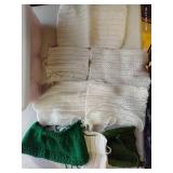 Unfinished 'Best Friends' Scarf Project w/ Instructions, Yarn & Needles