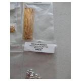 Jewelry Head Pins, Caps, Silver Split Pins & Crimps