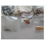 Pearls, Glass Beads & Crimps