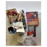 Bin of Velcro, Patches & Sewing Notions