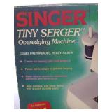 Mini Singer Serger w/ Manual & Box