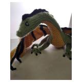 Hand Crocheted Articulated Dragon