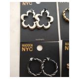 (4) New Earring Sets