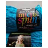 (3) Skeins Lion 100% Microfiber Yarn