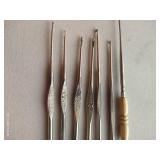 TINY Vintage Crochet Hooks