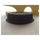 Vintage 'Asbestos Sad Iron' & Tailor's Point Press Clapper