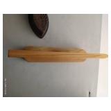 Vintage 'Asbestos Sad Iron' & Tailor's Point Press Clapper