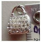 Opening 925 Purse Charm