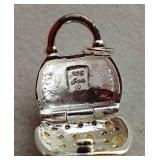 Opening 925 Purse Charm
