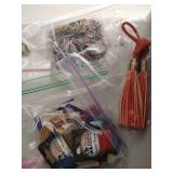 Bin Full of Cording & Ribbon Accents