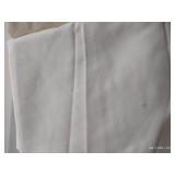 (6) Panels of Cream & White Cottons 2-2.5 Yards Each
