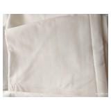 (6) Panels of Cream & White Cottons 2-2.5 Yards Each