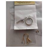 Jewelry Toggle & Lobster Clasps, Earring Clips, Etc