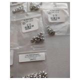 Crimp Covers- Many Marked Silver