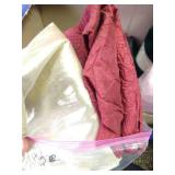 Bin of Laces, Velvets, Silks & Fine Knits