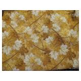 (3) Fall Colored Cottons, 2 Yards Each