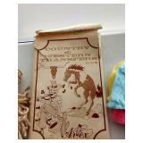 Vintage Children's Stick Horse Making Kit & Western Transfers