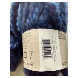(2) Skeins Chunky Blue Yarn