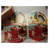 Fun Vintage Basket of Sewing Needles & Pins