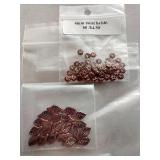 Copper Beads, Spacers & Charms