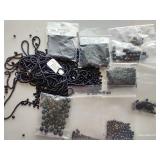 Black Seed Beads, Various Styles/Sizes