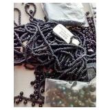 Black Seed Beads, Various Styles/Sizes