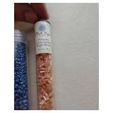 (5) Tubes 0f Seed & Bugle Beads