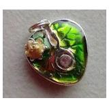 925 Lilly Pad Charm