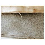 Grey, Tan & Brown Wool-Feel Large-Cut Fabrics
