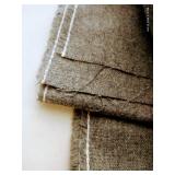 Grey, Tan & Brown Wool-Feel Large-Cut Fabrics