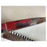 Vintage Pinking Shears, 9' Scissors, 5' Scissors