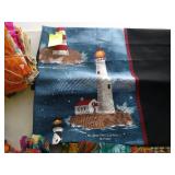 Various Pre-cut Batiks, Lighthouse Panel & Fat Quarter Stack