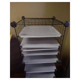 Adjustable Rolling Paper Organizing Tower