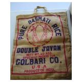 Vintage Burlap Sack Bag