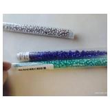 (10) Tubes Glass Seed Beads