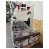 North Star Pallet of 6- Towable Boom 31 Gallon Broadcast and Spot Sprayers MSRP $3,000 North Star Pallet of 6- Towable Boom 31 Gallon Broadcast and Spot Sprayers MSRP $3,000