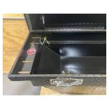 Northern Tool + Equipment Short Bed Low-Profile Crossover Truck Toolbox with Removable Tray, 63in. x 20in. x 13in., Aluminum, Gloss Black, Pull Handle Latches MSRP $449.99 Northern Tool + Equipment Short Bed Low-Profile Crossover Truck Toolbox with Removable Tray, 63in. x 20in. x 13in., Aluminum, Gloss Black, Pull Handle Latches MSRP $449.99