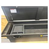 Northern Tool + Equipment Low-Profile Crossover Truck Toolbox with Removable Tray, 69in. x 20in. x 13in., Aluminum, Textured Matte Black, Pull Handle Latches Northern Tool + Equipment Low-Profile Crossover Truck Toolbox with Removable Tray, 69in. x 20in. x 13in., Aluminum, Textured Matte Black, Pull Handle Latches