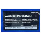 Powerhorse Walk-Behind Gas-Powered Jet Blower, 7 HP, 212cc, Model# 205705001001 Powerhorse Walk-Behind Gas-Powered Jet Blower, 7 HP, 212cc, Model# 205705001001