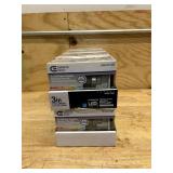 3in. Integrated LED Canless Recessed Light with White Trim, Silver and White Reflectors and CCT, (lot of 8) 3in. Integrated LED Canless Recessed Light with White Trim, Silver and White Reflectors and CCT, (lot of 8)