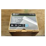 *Commercial Electric 4ft LED Industrial Linear Low Bay Light New *Commercial Electric 4ft LED Industrial Linear Low Bay Light New